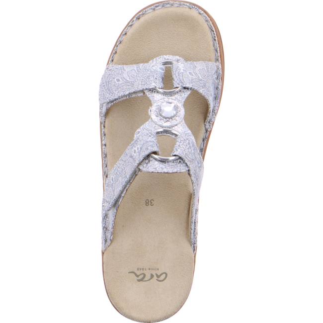 Mules Ara Hawaii Silver Donna Grigie | ARA923DYN