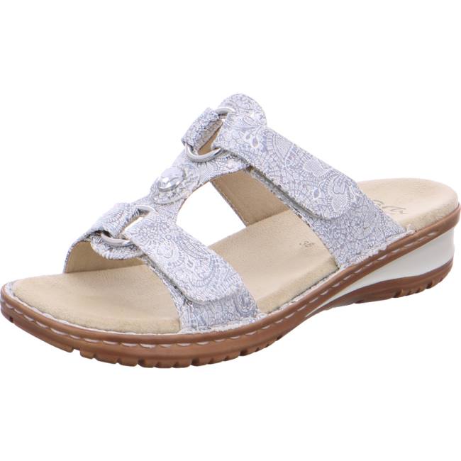 Mules Ara Hawaii Silver Donna Grigie | ARA923DYN