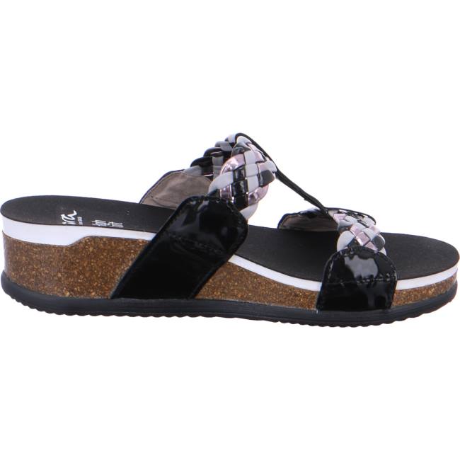 Mules Ara Norderney Donna Nere | ARA873SJO