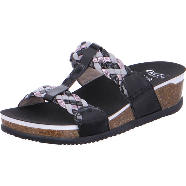 Mules Ara Norderney Donna Nere | ARA873SJO