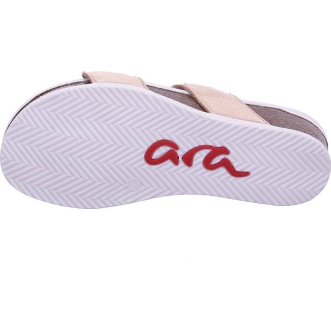 Mules Ara Norderney Gold Donna Rosa | ARA128OZL