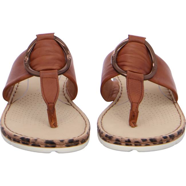 Mules Ara Positano Cognac Donna Marroni | ARA251UVJ