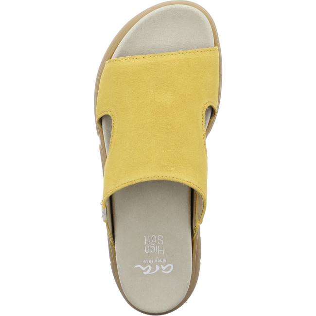 Mules Ara Rom-sport Sole Donna Gialle | ARA830OQV