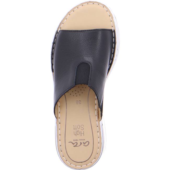 Mules Ara Sapporo Donna Nere | ARA759ILY