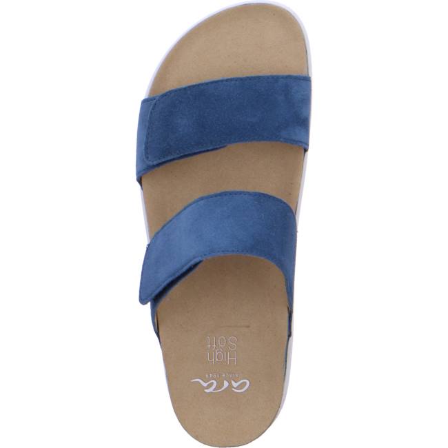 Mules Ara Sylt Capri Donna Blu | ARA746SYM