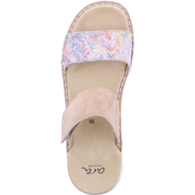 Mules Ara Tampa Multi Sand Donna Beige | ARA761GEA