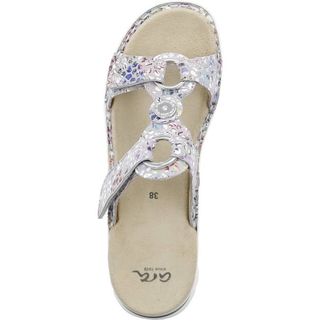 Mules Ara Tampa Sasso Donna Argento | ARA298FCI