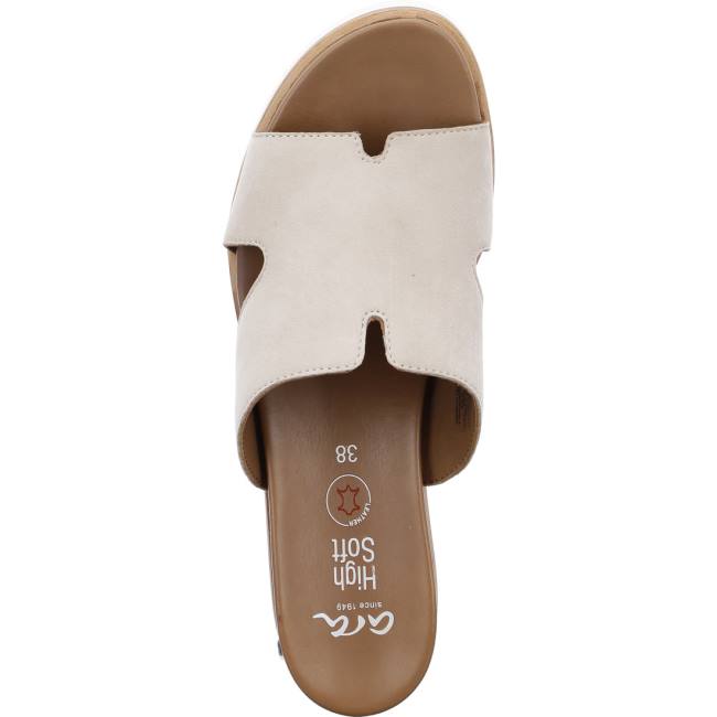 Mules Ara Valencia Sand Donna Marroni | ARA287HFV