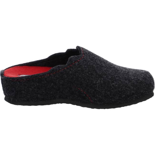 Pantofole Ara Cosy Anthracite Donna Grigie | ARA273TKF