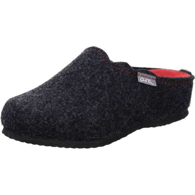 Pantofole Ara Cosy Anthracite Donna Grigie | ARA273TKF