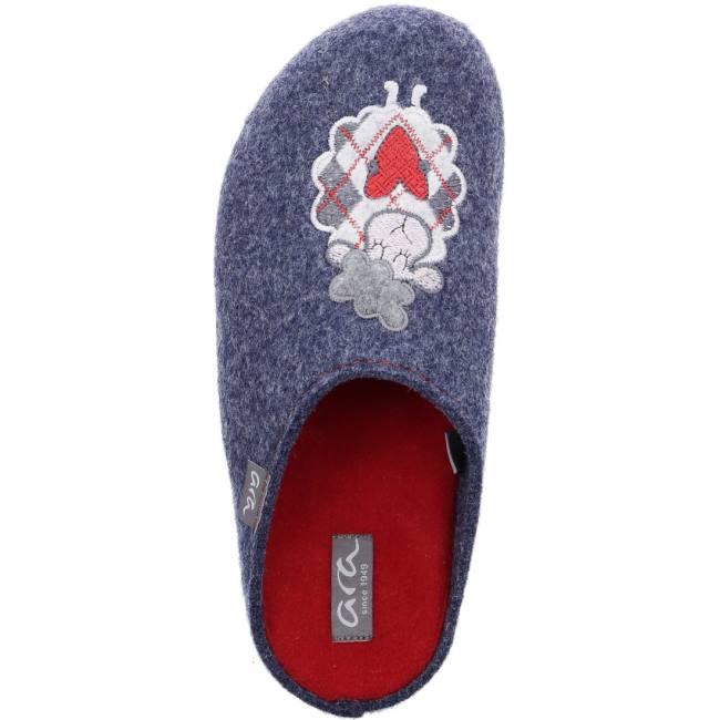 Pantofole Ara Cosy Donna Blu | ARA346CHJ