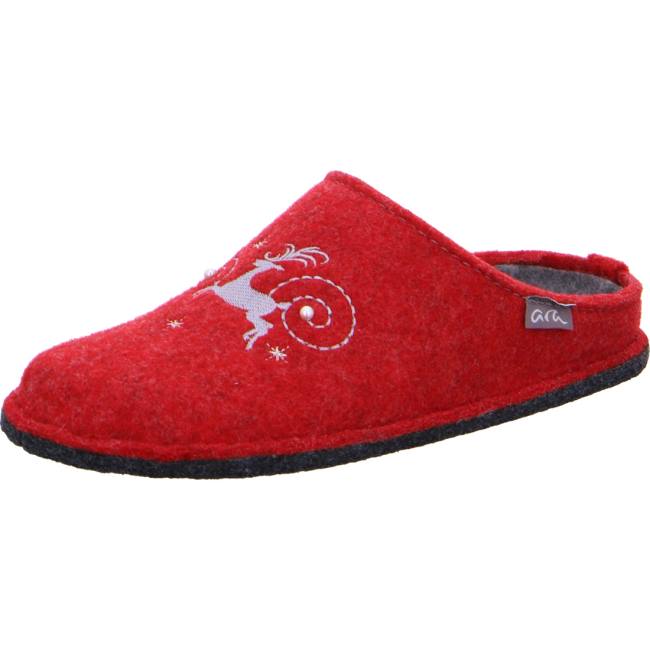 Pantofole Ara Cosy Donna Rosse | ARA496MBZ