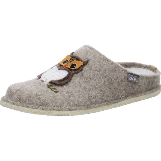 Pantofole Ara Cosy Moon Donna Marroni | ARA345GIW