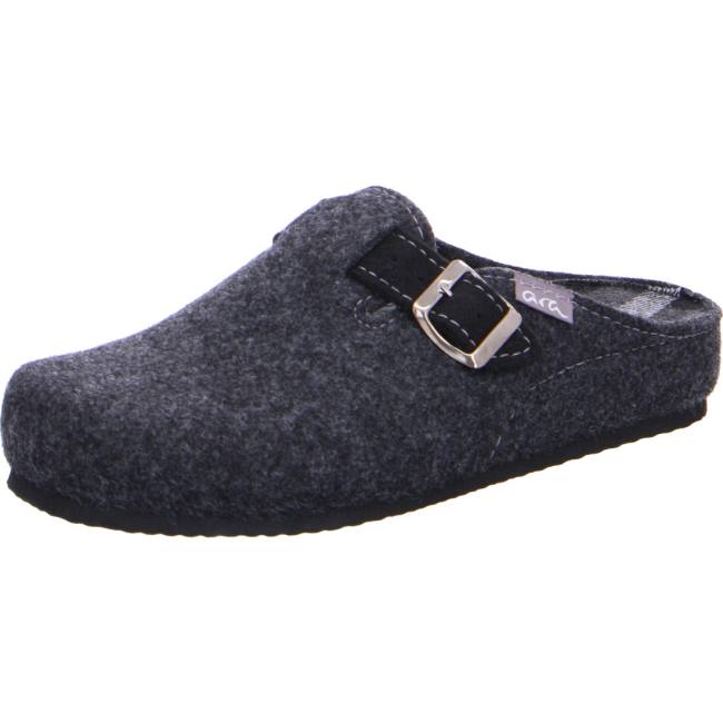 Pantofole Ara Cosy Uomo Grigie | ARA457NSQ