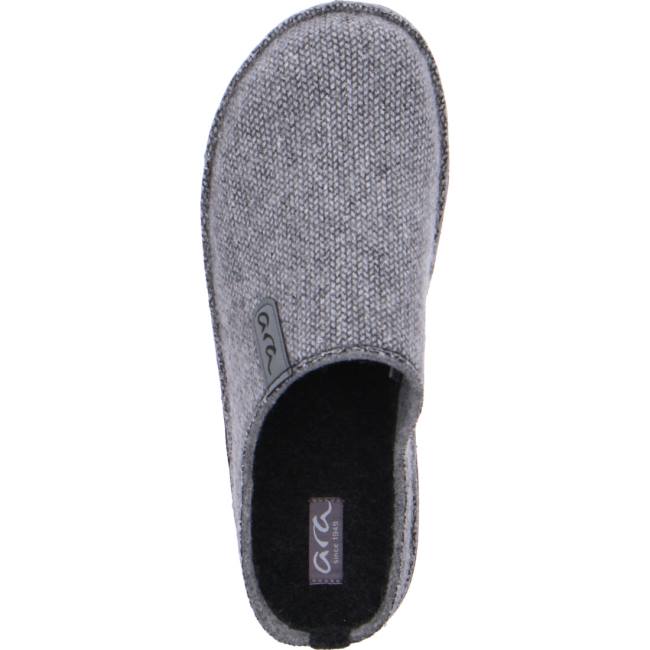 Pantofole Ara Cosy Uomo Grigie | ARA793AQJ