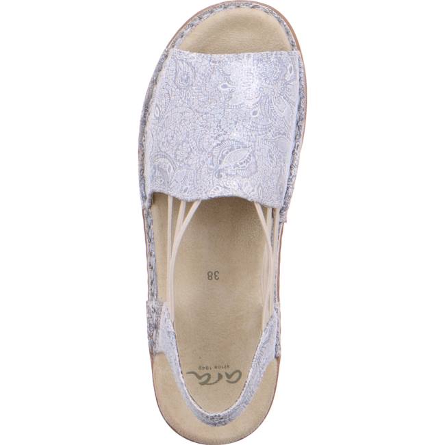 Sandali Ara Hawaii Silver Donna Grigie | ARA476XQR