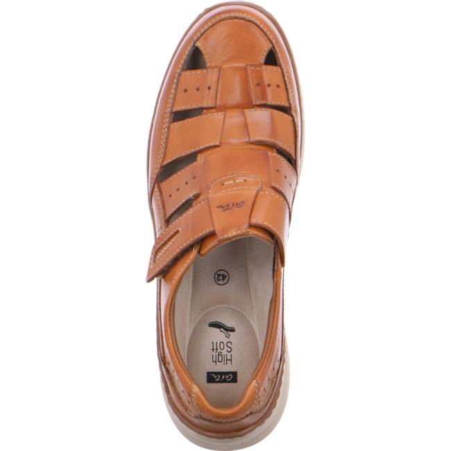 Sandali Ara Slip-ons Pedro Tan Uomo Marroni | ARA471JAI