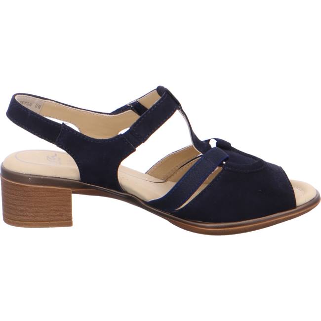 Sandali Ara Tacco Lugano Donna Blu | ARA692OUX