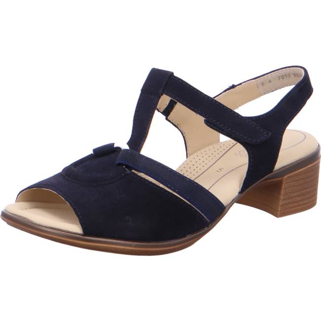 Sandali Ara Tacco Lugano Donna Blu | ARA692OUX