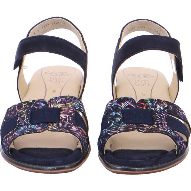 Sandali Ara Tacco Lugano Multi Donna Blu | ARA621FXS