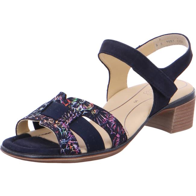 Sandali Ara Tacco Lugano Multi Donna Blu | ARA621FXS