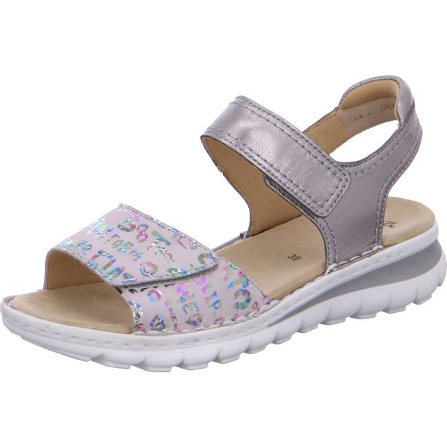 Sandali Ara Tampa Silver-grey Donna Grigie | ARA537AVW