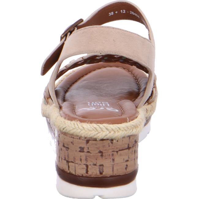 Sandali Ara Wedge Cadiz Sand Donna Marroni | ARA240GZE