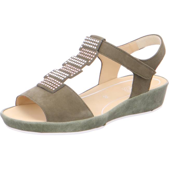 Sandali Ara Wedge Capri Donna Verdi | ARA035YTR