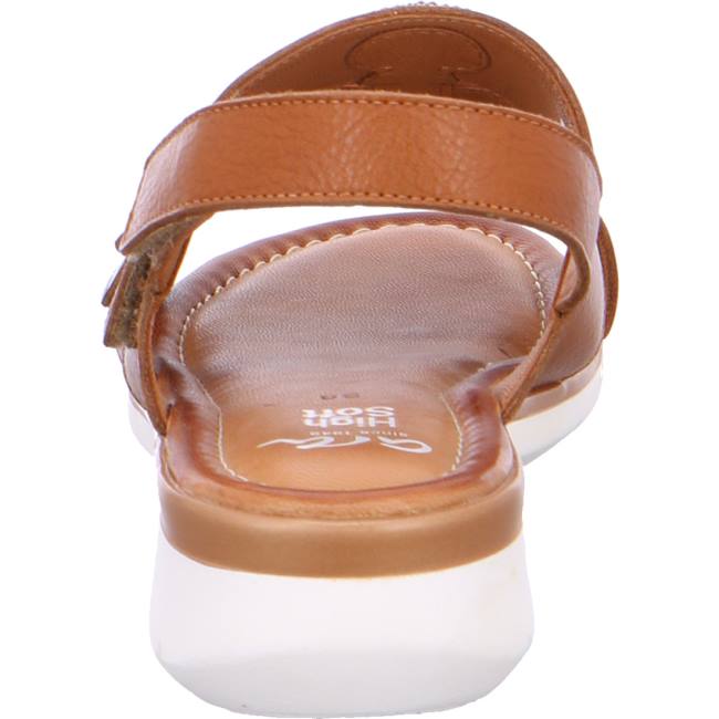 Sandali Ara Wedge Kreta Cognac Donna Marroni | ARA391SIM