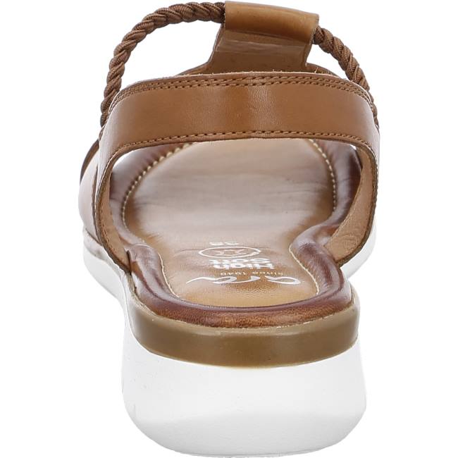 Sandali Ara Wedge Kreta Cognac Donna Marroni | ARA730UHS