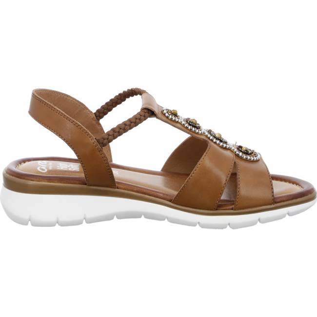 Sandali Ara Wedge Kreta Cognac Donna Marroni | ARA730UHS