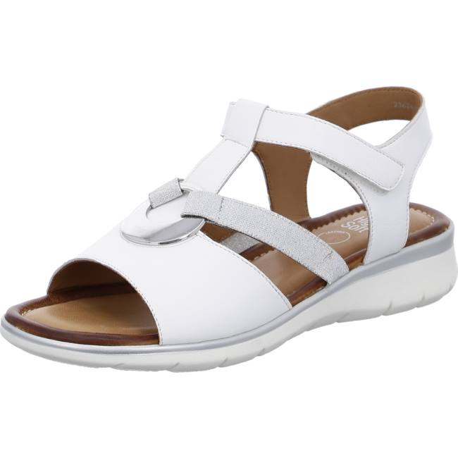 Sandali Ara Wedge Kreta Donna Bianche | ARA261MGD