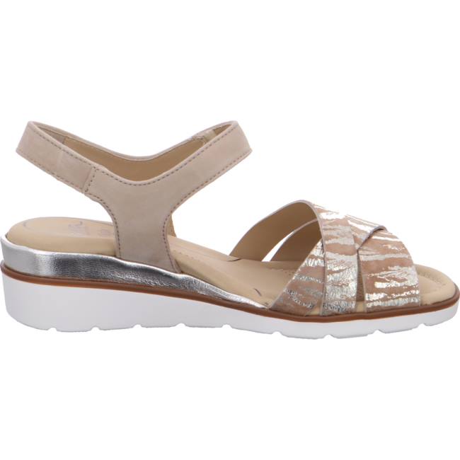 Sandali Ara Wedge Lugano Donna Beige | ARA172FWY