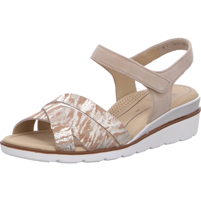 Sandali Ara Wedge Lugano Donna Beige | ARA172FWY