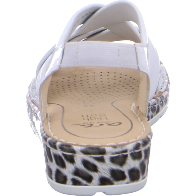 Sandali Ara Wedge Positano Donna Bianche | ARA961VDR