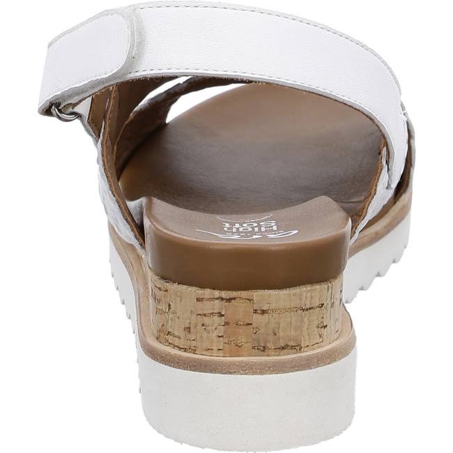 Sandali Ara Wedge Valencia Donna Bianche | ARA421JEQ