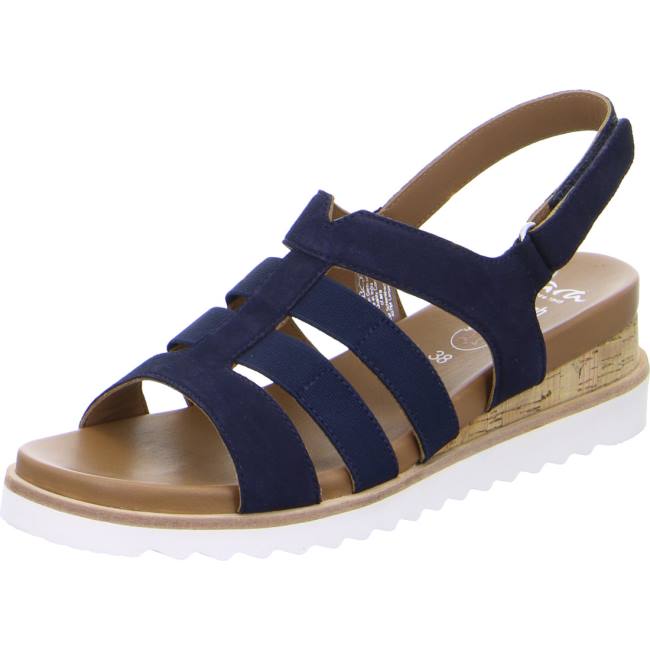 Sandali Ara Wedge Valencia Donna Blu | ARA508UGA