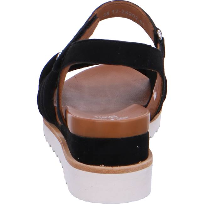 Sandali Ara Wedge Valencia Donna Nere | ARA708YJB