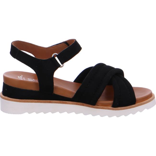 Sandali Ara Wedge Valencia Donna Nere | ARA708YJB