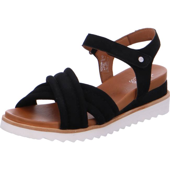 Sandali Ara Wedge Valencia Donna Nere | ARA708YJB