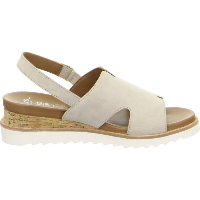 Sandali Ara Wedge Valencia Sand Donna Beige | ARA692LNF