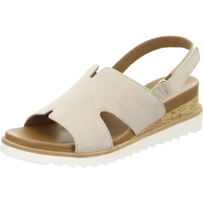 Sandali Ara Wedge Valencia Sand Donna Beige | ARA692LNF