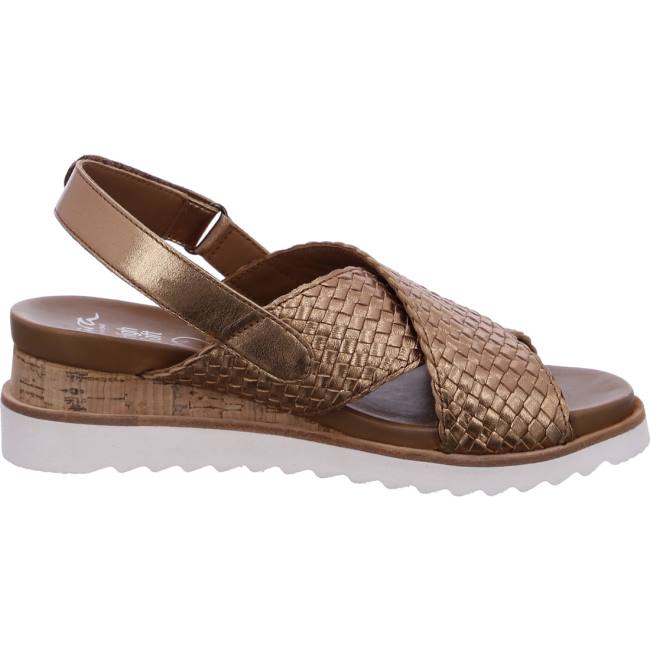 Sandali Ara Wedge Valencia Whisky Donna Marroni | ARA952GNW