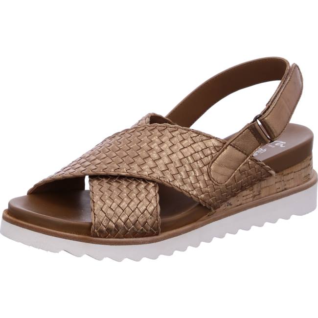 Sandali Ara Wedge Valencia Whisky Donna Marroni | ARA952GNW