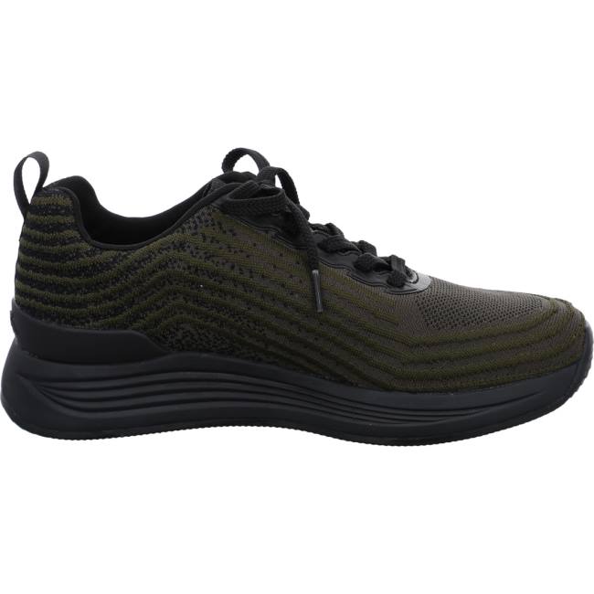 Scarpe Da Ginnastica Ara Chicago Oliv-black Uomo Verdi | ARA598MXT