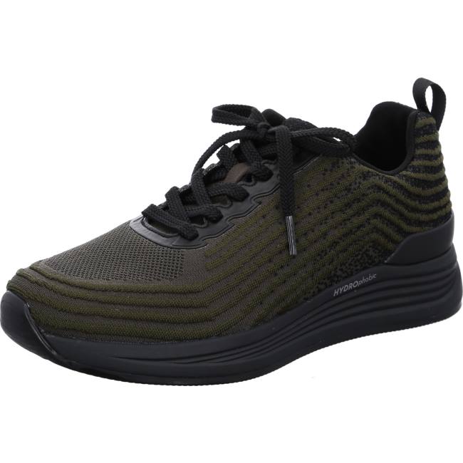 Scarpe Da Ginnastica Ara Chicago Oliv-black Uomo Verdi | ARA598MXT