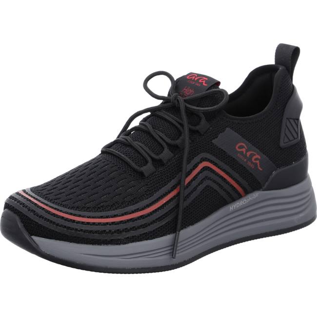 Scarpe Da Ginnastica Ara Chicago Uomo Nere | ARA846TDW