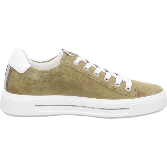 Scarpe Da Ginnastica Ara Courtyard Khaki Donna Verdi | ARA405EGM