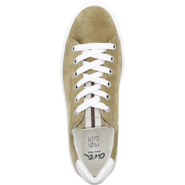 Scarpe Da Ginnastica Ara Courtyard Khaki Donna Verdi | ARA405EGM