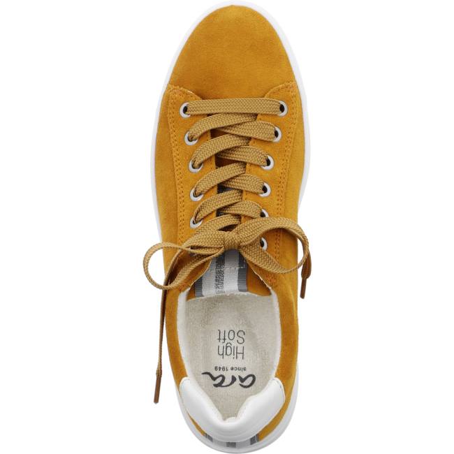 Scarpe Da Ginnastica Ara Courtyard Ochre Donna Marroni | ARA972HGZ